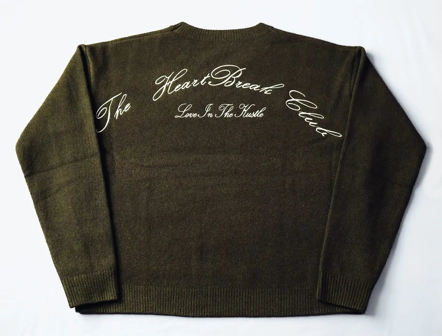 THBC KNITWEAR- KHAKI GREEN