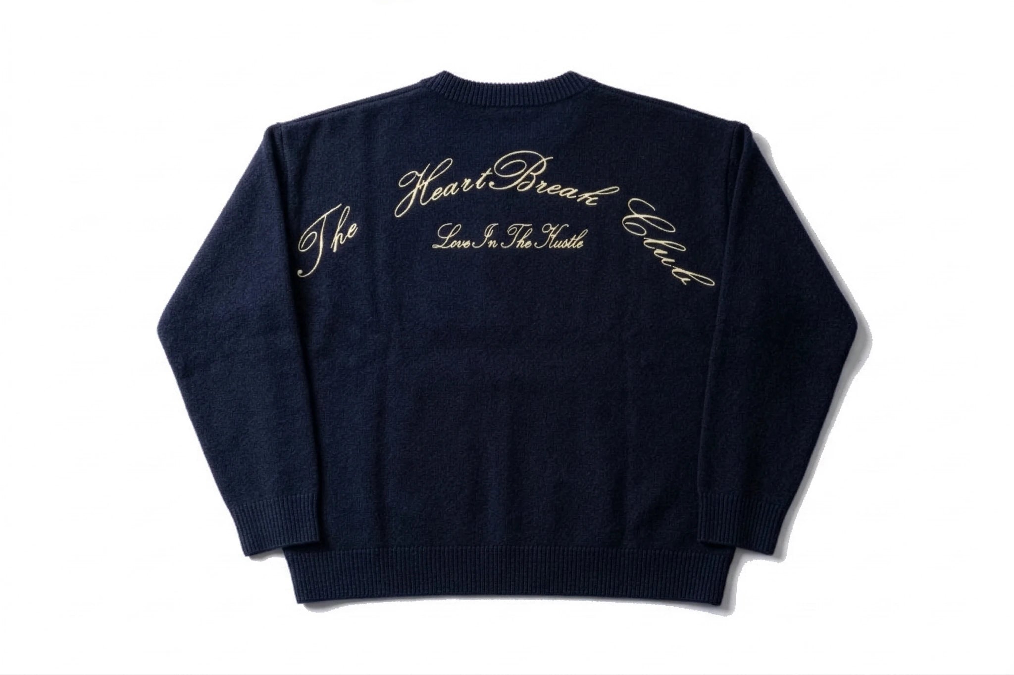 THBC Knitwear - Navy Blue - The HeartBreak Club