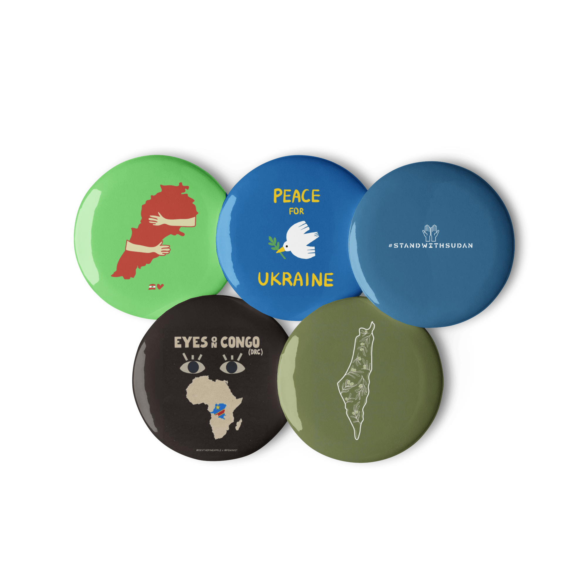 Humanity Art Pins - The HeartBreak Club