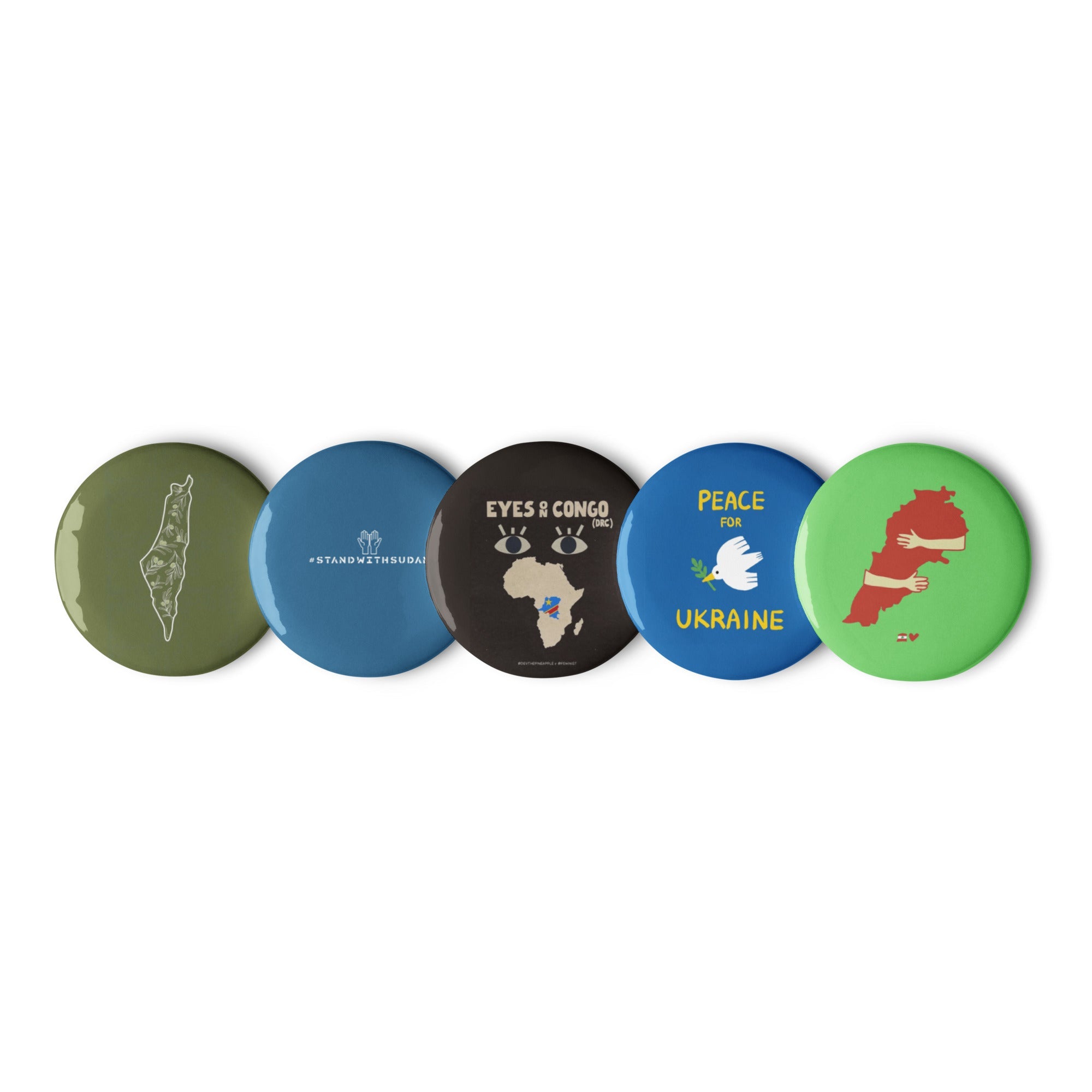 Humanity Art Pins - The HeartBreak Club