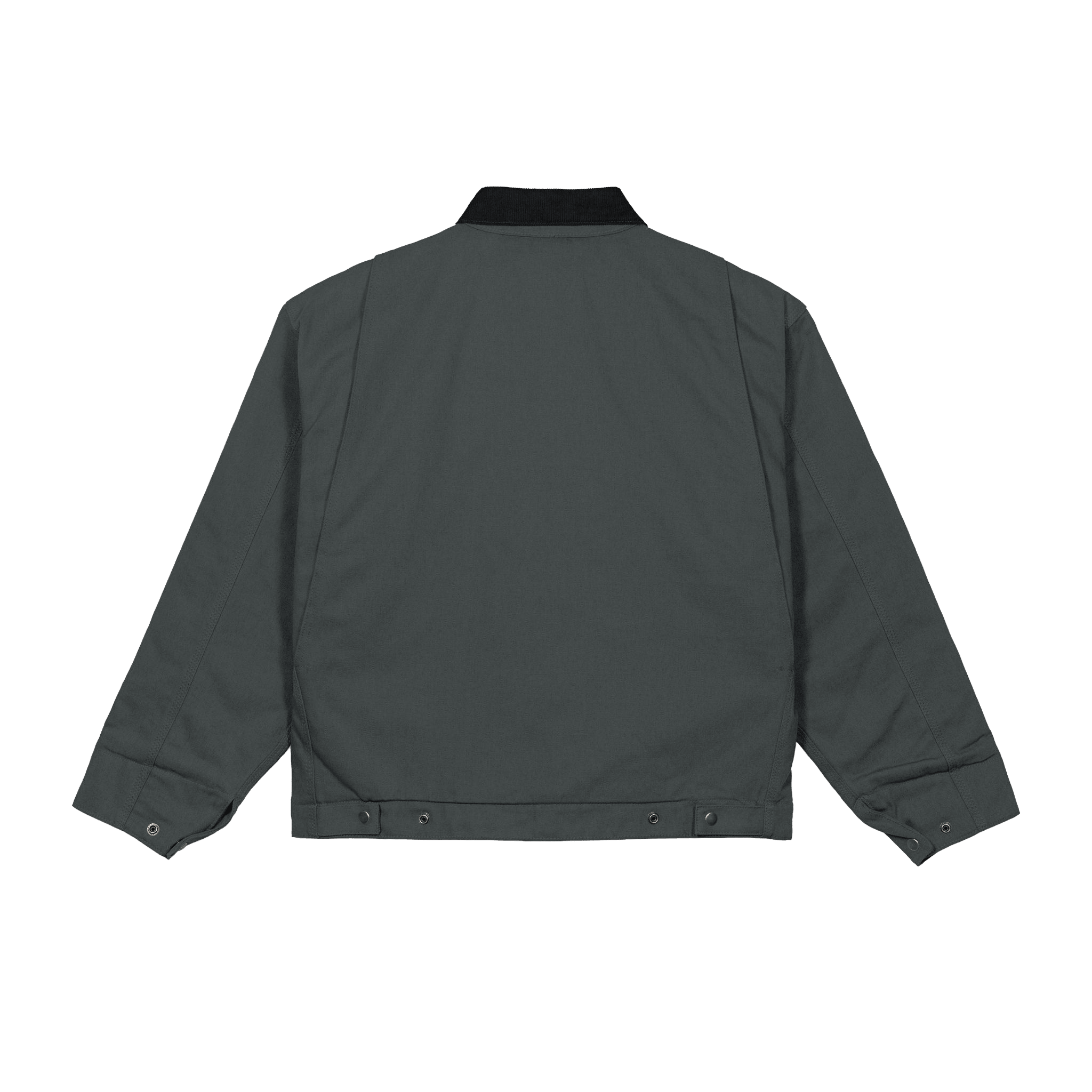 THBC Duck Cloth Work Jacket - Charcoal - The HeartBreak Club