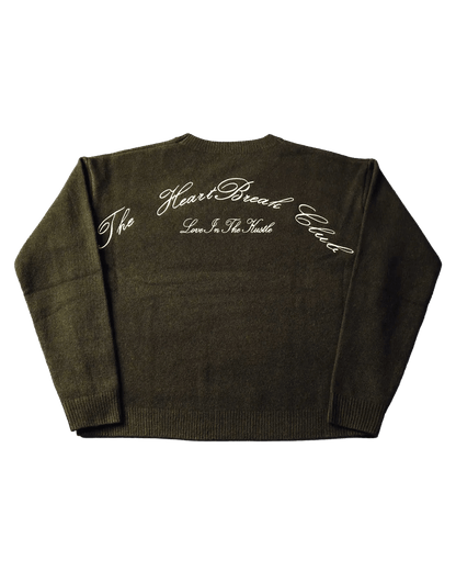 THBC Knitwear - Forest Green - The HeartBreak Club