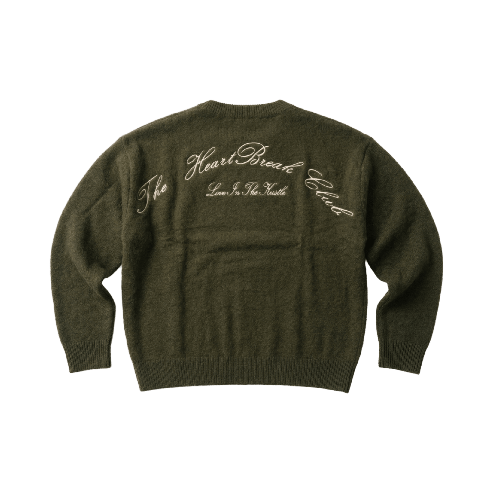 THBC Knitwear in Forest Green, model wearing oversized boxy fit