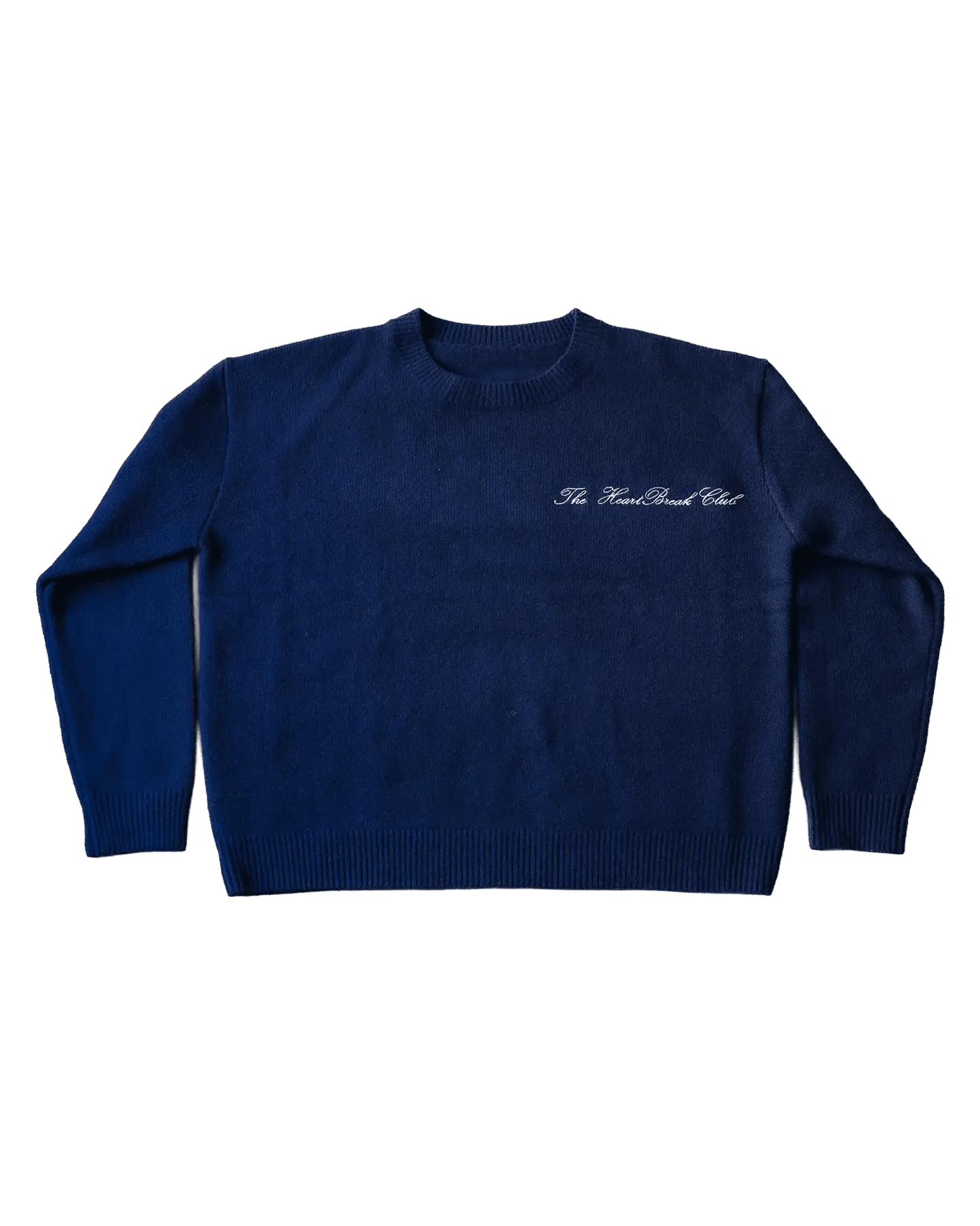 THBC Knitwear - Navy Blue - The HeartBreak Club